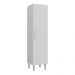 Armário de Lavanderia Multiuso com 1 Porta 45cm Multimóveis CR30040 Branco