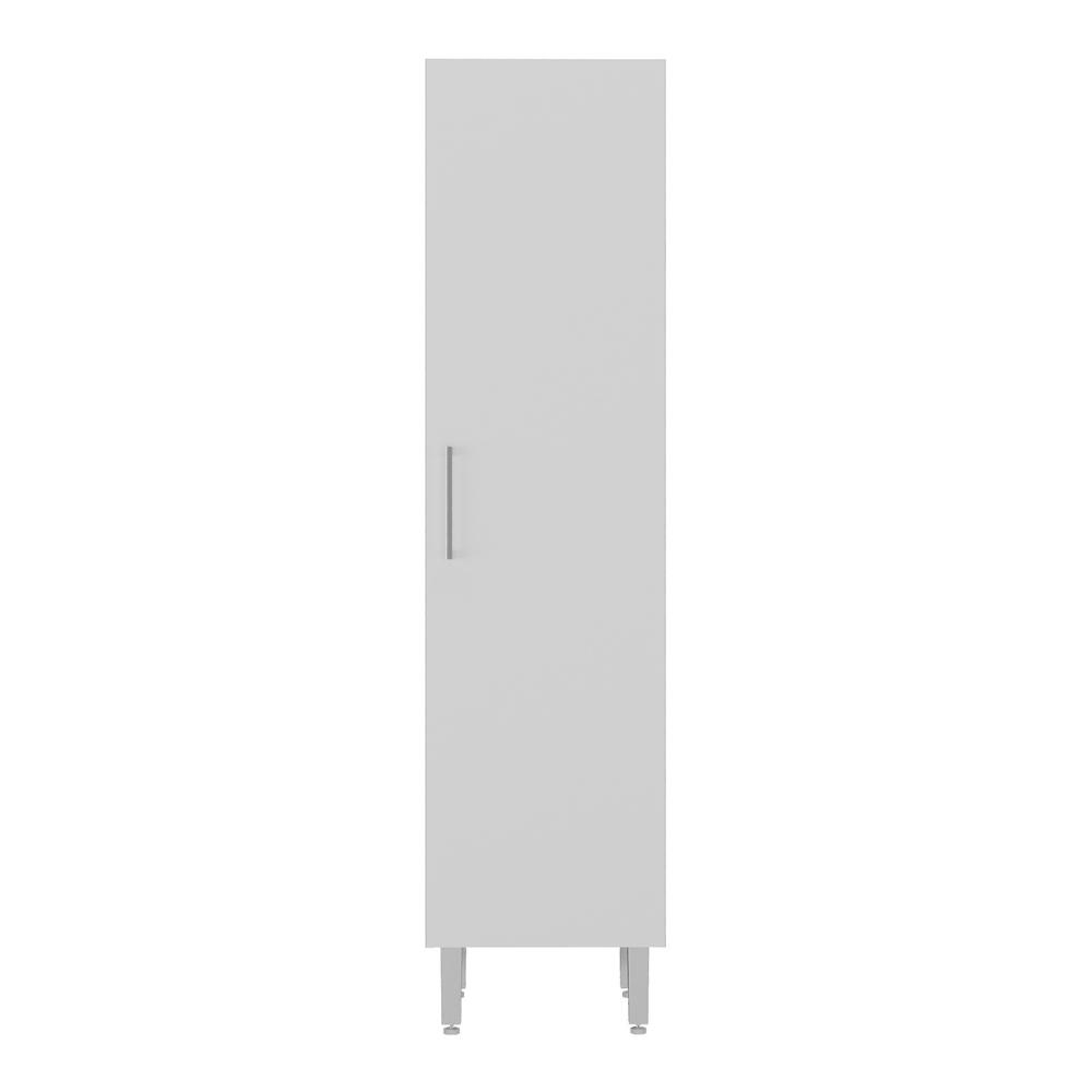 Armário de Lavanderia Multiuso com 1 Porta 45cm Multimóveis CR30040 Branco