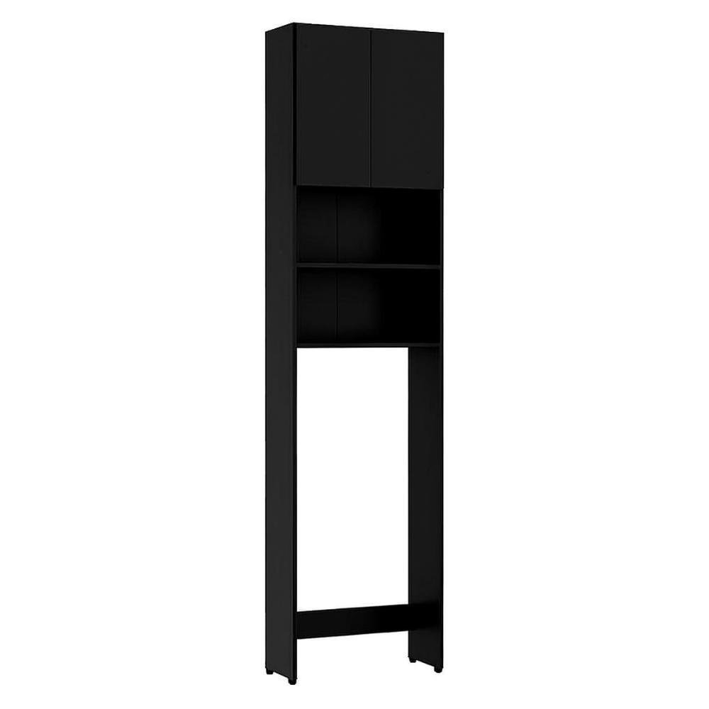 Armário para Banheiro c/ 2 Portas Multimóveis Preto