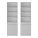 Armário/Estante Escritório 2 Portas Multimóveis MP7000 Branco