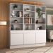 Armário/Estante Escritório 3 Portas Multimóveis MP7001 Branco