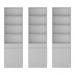 Armário/Estante Escritório 3 Portas Multimóveis MP7001 Branco