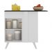 Balcão Cozinha de Canto 1 Porta Veneza Multimóveis MP3743.891 Branco