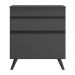 Balcão Cozinha para Cooktop 70 cm 1 Porta 1 Gaveta Veneza Multimóveis MP3706.895 Preto