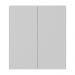 Balcão Multiuso Organizador para Banheiro 2 Portas 63cm Multimóveis MP5038 Branco