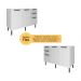 Balcão de Cozinha Gabinete para Pia 120cm MDF 2 Portas 3 Gavetas Multimóveis CR20444 Branco