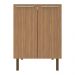 Balcão de Cozinha com 2 Portas 60cm Multimóveis CR20425 Freijó