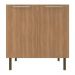 Balcão de Cozinha com 2 Portas 80cm Multimóveis CR20424 Freijó