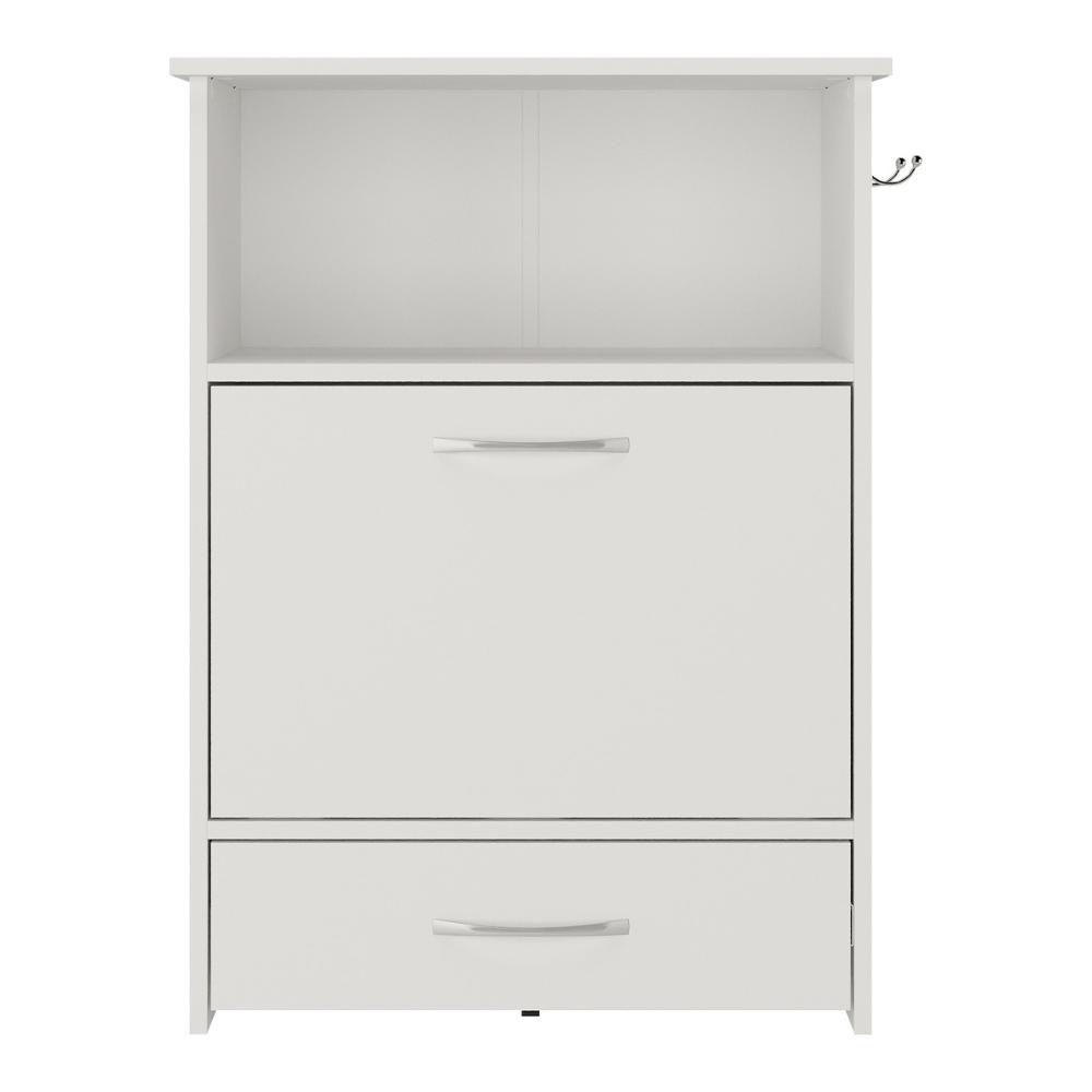 Balcão de Lavanderia Multiuso 1 Porta 1 Gaveta Multimóveis MP5057 Branco