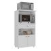 Balcão para Forno e Microondas Multimóveis 2 Portas 1 Gaveta FG4060G Branco