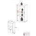 Balcão para Forno e Microondas Multimóveis 2 Portas 1 Gaveta FG4060G Branco
