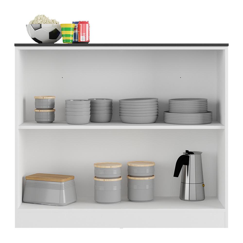 Bancada Balcão/Mesa Cozinha Bélgica Multimóveis BR5484 Branca