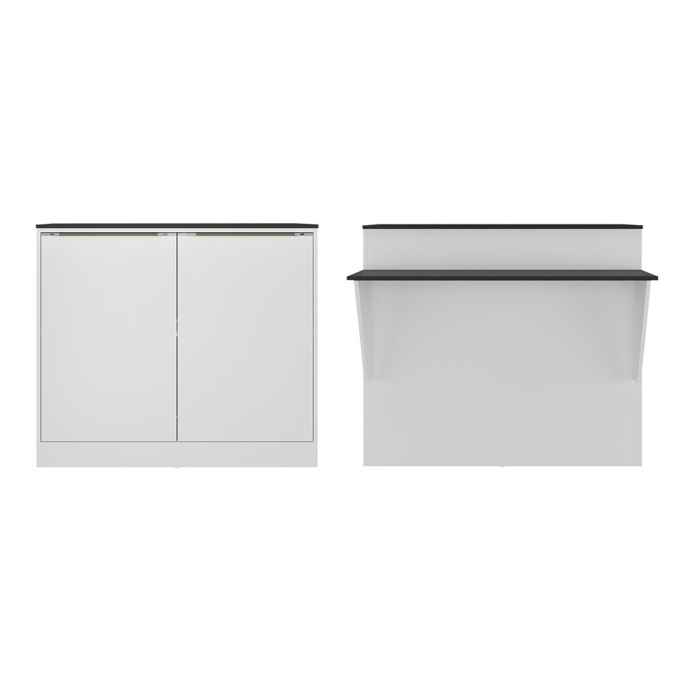 Bancada Balcão/Mesa Cozinha Bélgica Multimóveis BR5484 Branca