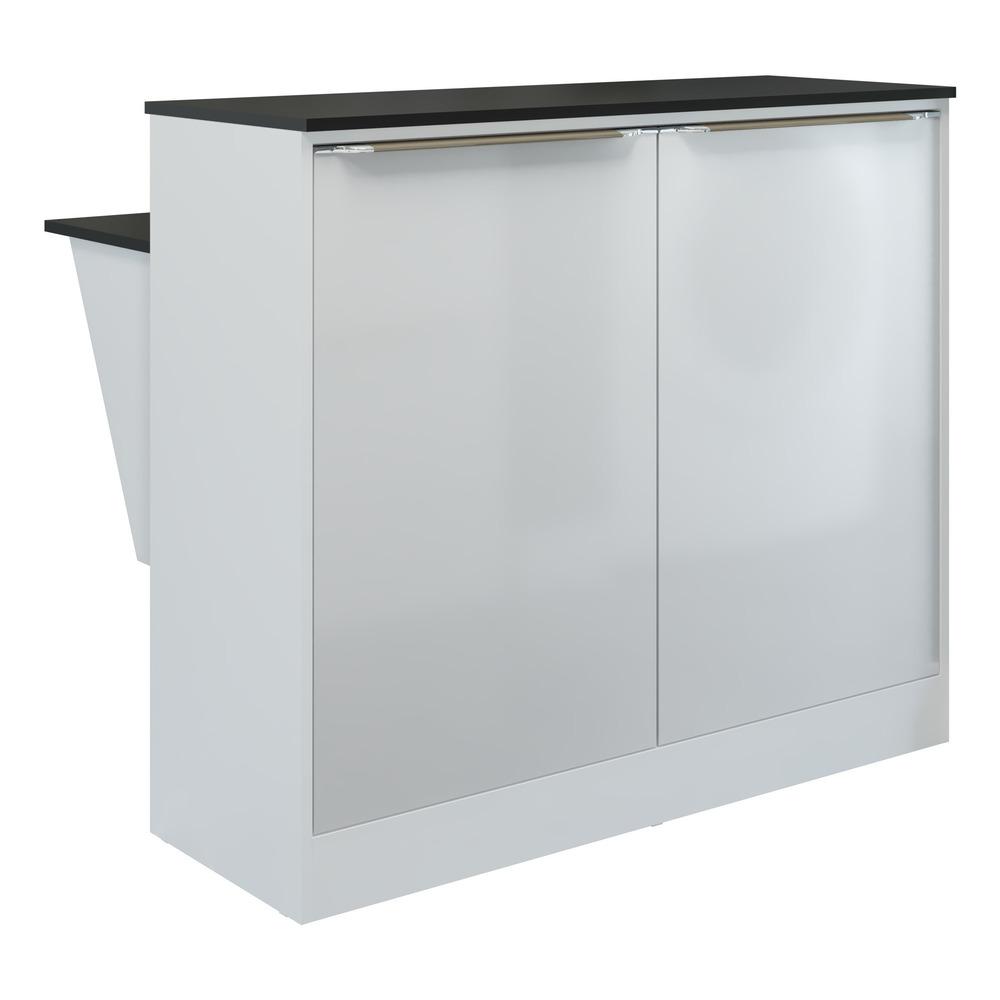 Bancada Balcão/Mesa Cozinha Mariah Multimóveis MP5484 Branca