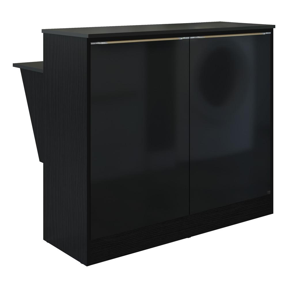 Bancada Balcão/Mesa Cozinha Multimóveis FGM5484 Preto 