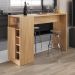 Bancada Balcão/Mesa de Cozinha com Adega Multimóveis MP2144