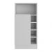 Bancada Balcão/Mesa de Cozinha com Adega e 1 Porta Multimóveis MP2144 Branco