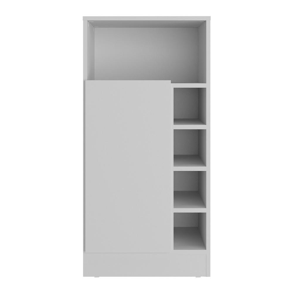Bancada Balcão/Mesa de Cozinha com Adega e 1 Porta Multimóveis MP2144 Branco