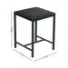Banqueta Estofada 31cm com Aço Carbono Multimóveis CR25291 Preto