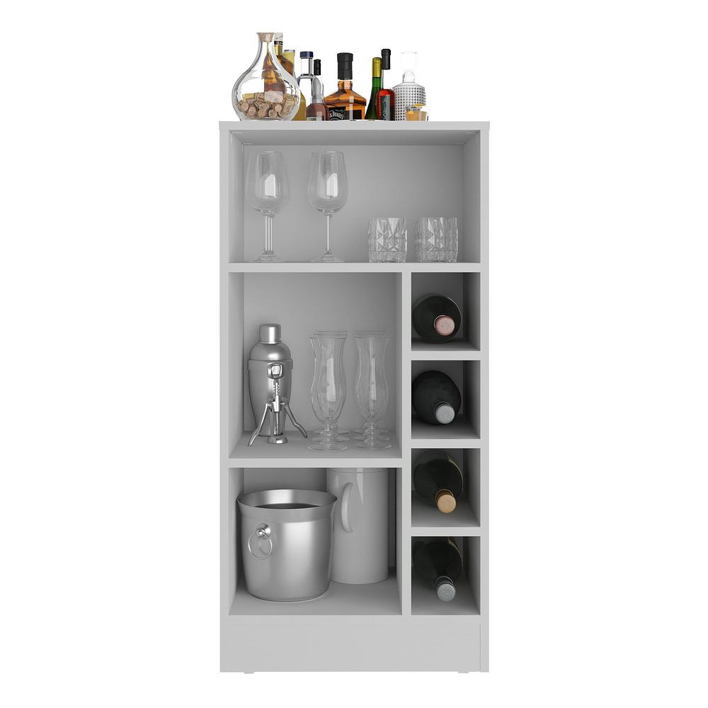 Bar Bancada com Adega e 1 Porta Multimóveis MP1062 Branco