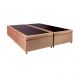 Base Box Baú Bipartido Queen 158x198x46cm Luana Multimóveis CR35382 Castor