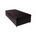 Base Box Baú Solteiro 88x188x46cm Luana Multimóveis CR35380 Preto