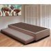 Base Box com Cama Auxiliar Solteiro 88x188x32 Luana Multimóveis CR35383 Castor