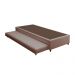 Base Box com Cama Auxiliar Solteiro 88x188x32 Luana Multimóveis CR35383 Castor