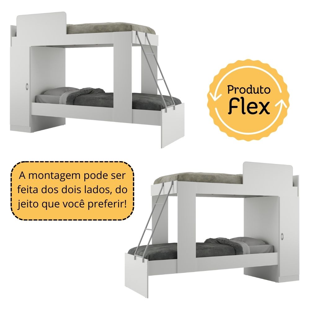 Beliche 1 Porta Havana Multimóveis FG4008 Branco