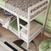 Beliche de Madeira Maciça para Colchão 88x188cm Multimóveis CR35272 Branco