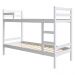 Beliche de Madeira Maciça para Colchão 88x188cm Multimóveis CR35272 Branco