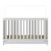 Berço 3 em 1 para Colchão 130 x 60cm Doce de Leite Multimóveis MP0527R Branco