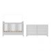 Berço 3 em 1 para Colchão 130x70cm com Rodízios e Cômoda Chantilly Multimóveis MP4290 Branco
