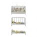 Berço 3 em 1 para Colchão 60 x 130 cm Multimóveis MP0527G Branco