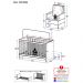 Berço 3x1 com Poltrona de Amamentação Multimóveis MP4064 Branco/Cinza