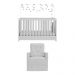 Berço 3x1 com Poltrona de Amamentação Multimóveis MP4070 Branco