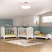 Berço Americano 3 em 1 para Colchão 70x130cm Quindim Multimóveis BB0536PA Branco
