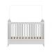 Berço Americano 3 em 1 para Colchão 70x130cm Quindim Multimóveis BB0536PA Branco