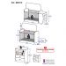 Berço Cômoda Cajuzinho para Colchão 60x130cm Multimóveis BB0516 Branco
