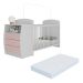 Berço Cômoda com Colchão Incluso Colinho de Mãe Multimóveis Branco/Rosa