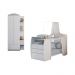 Berço Cômoda com Guarda-Roupa 2 Portas 1 Gaveta Multimóveis MP4347 Branco/Colorido