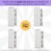 Berço Cômoda com Guarda-Roupa 2 Portas 1 Gaveta Multimóveis MP4372 Branco/Colorido