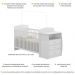 Berço Cômoda para Colchão 60 x 130 cm  Rafael Multimóveis FG0516 Branco