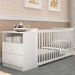 Berço Cômoda para Colchão 60 x 130 cm Meu Bebê Multimóveis Branco