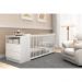Berço Cômoda para Colchão 60 x 130 cm Meu Bebê Multimóveis Branco