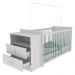 Berço Cômoda para Colchão 60 x 130 cm Multimóveis Meu Bebê FG2870 Branco