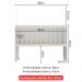 Berço Reborn com Colchão Incluso e Rodízios Multimóveis MP4382C Branco