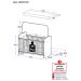Berço com Colchão Incluso Ana Lívia Multimóveis MP0515C Branco