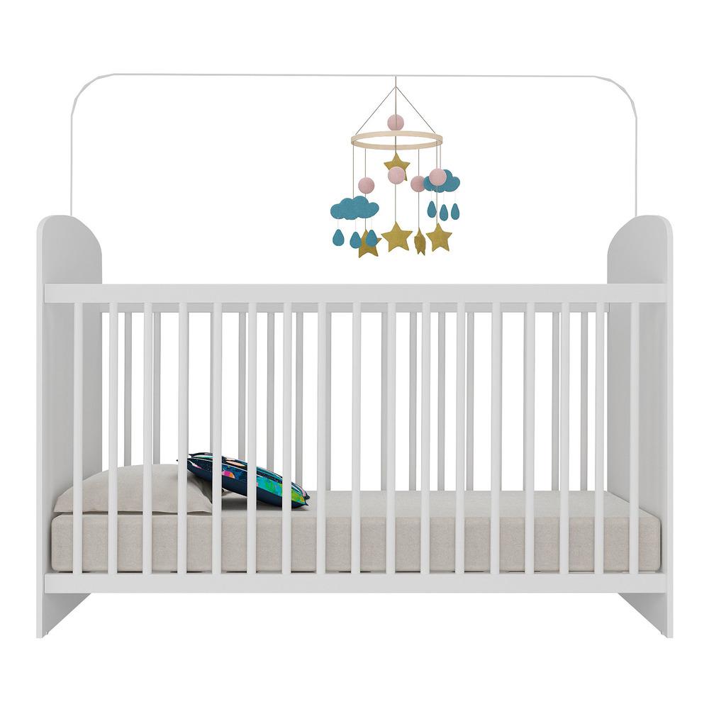 Berço com Colchão Incluso Ana Lívia Multimóveis MP0515C Branco