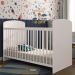 Berço com Colchão Incluso Sonho Multimóveis BB0515C Branco
